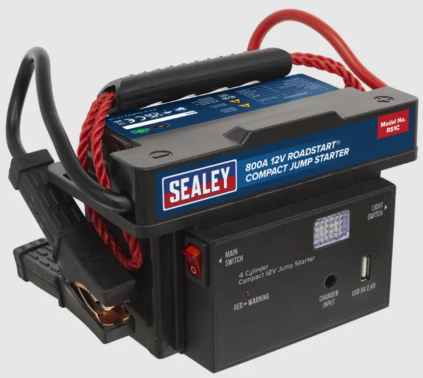 SEALEY-RS800-ROADSTART-800A-12V-LITHIUM-ION-JUMP-STARTER-POWER-PACK-Product