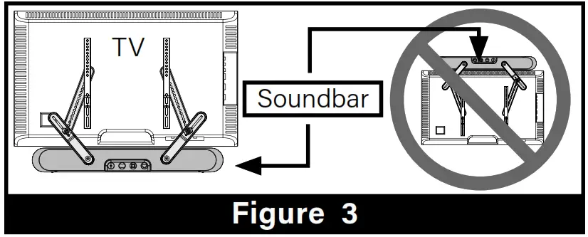 sanus WSSAFM1-B2 SOUNDBAR MOUNT DESIGNED FOR Sonos Ray - Fig 1