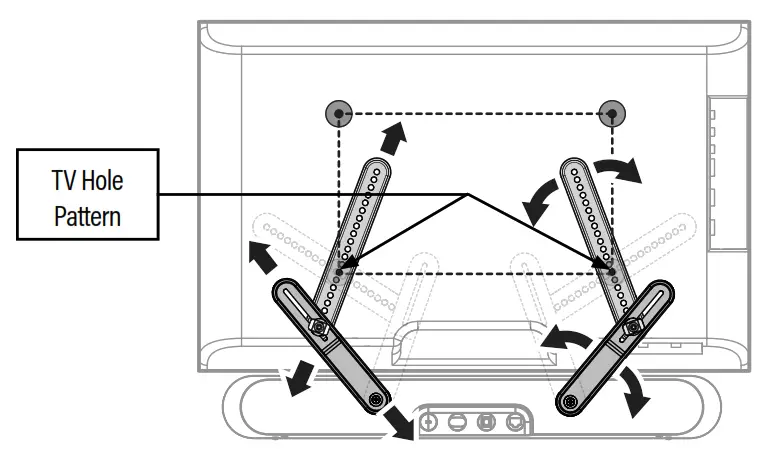 sanus WSSAFM1-B2 SOUNDBAR MOUNT DESIGNED FOR Sonos Ray - Fig 11