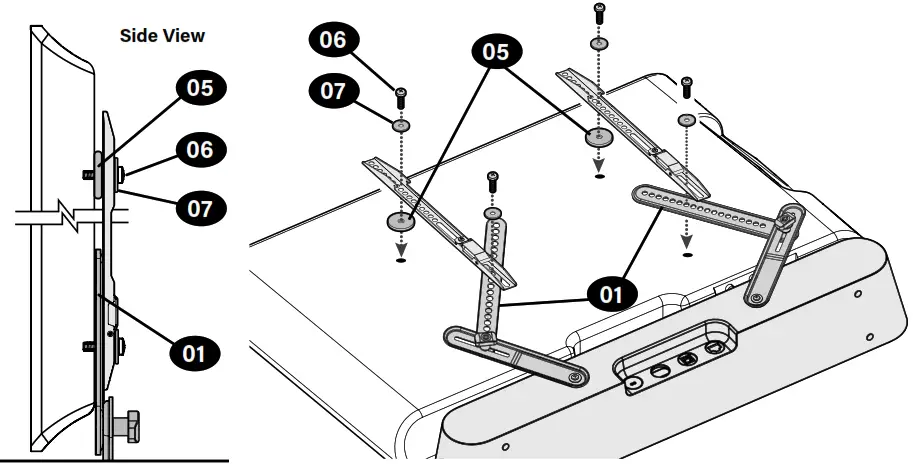 sanus WSSAFM1-B2 SOUNDBAR MOUNT DESIGNED FOR Sonos Ray - Fig 18