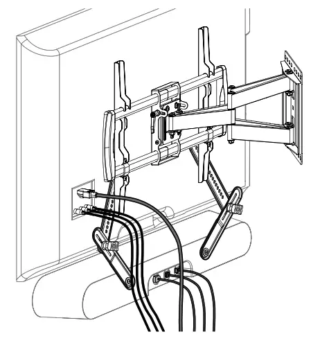 sanus WSSAFM1-B2 SOUNDBAR MOUNT DESIGNED FOR Sonos Ray - Fig 22