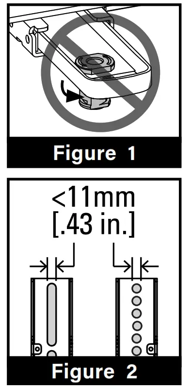 sanus WSSAFM1-B2 SOUNDBAR MOUNT DESIGNED FOR Sonos Ray - Fig