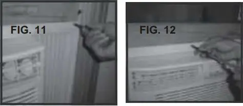 EMERSON Window Air Conditioner Owner’s Manual - Figure 11,12