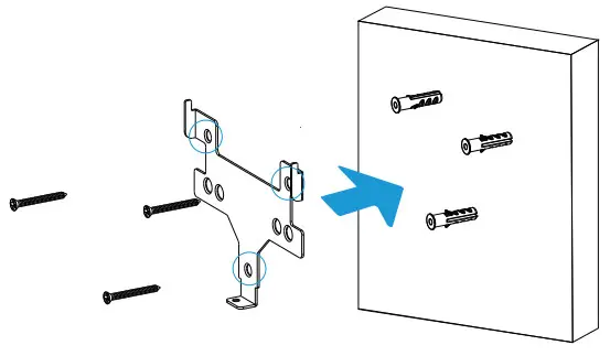 Milesight AM103 i Box IAQ Kit - Fixed by 3M TapesFixed byScrews