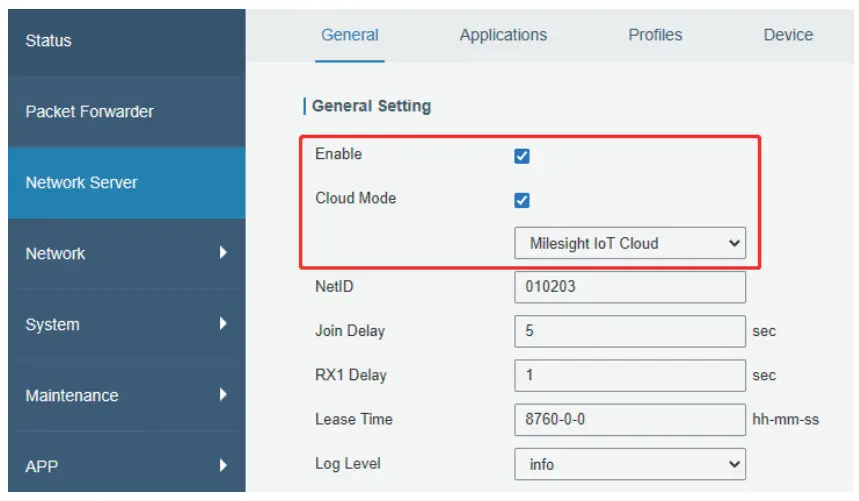 Milesight AM103 i Box IAQ Kit - Registration and Activation 2