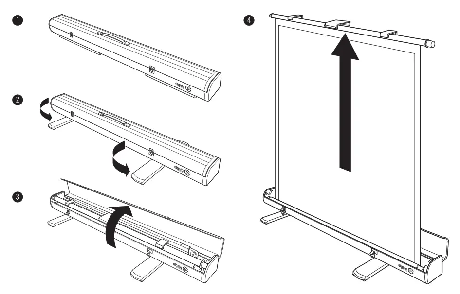 elgato Green Screen Collapsible Chroma Key Panel