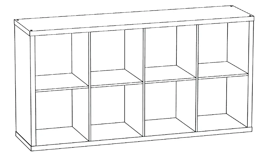 CLOSETMAID 4583 8-Cube Storage Organizer 01