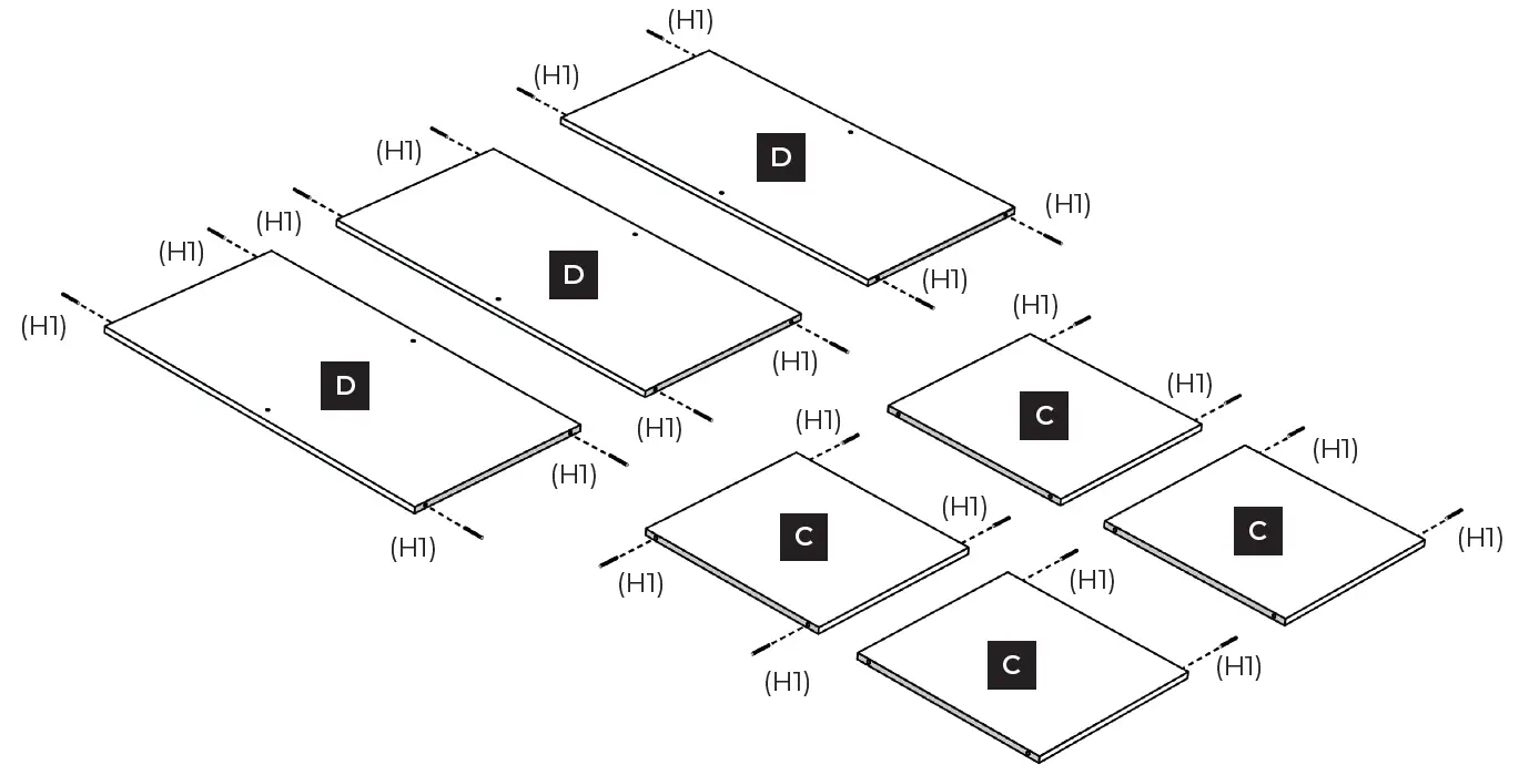 CLOSETMAID 4583 8-Cube Storage Organizer 10