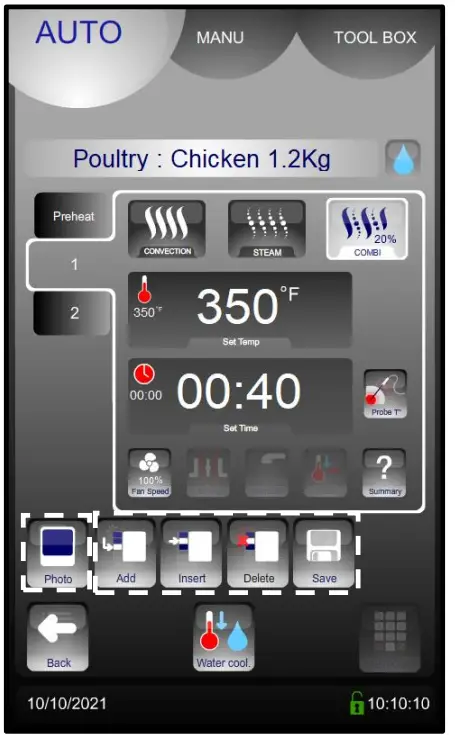 VULCAN TCM-102G TCM Series Combi Ovens - fig 39