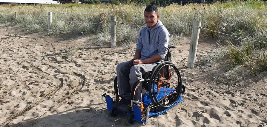 Ls-ft1 Freedom Trax All Terrain Powered Wheelchair Track System Instruction Manual