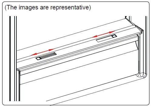 Continental Edison CEFC291NFWP Bottom Freezer Refrigerator 10