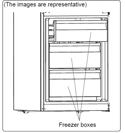 Continental Edison CEFC291NFWP Bottom Freezer Refrigerator 8