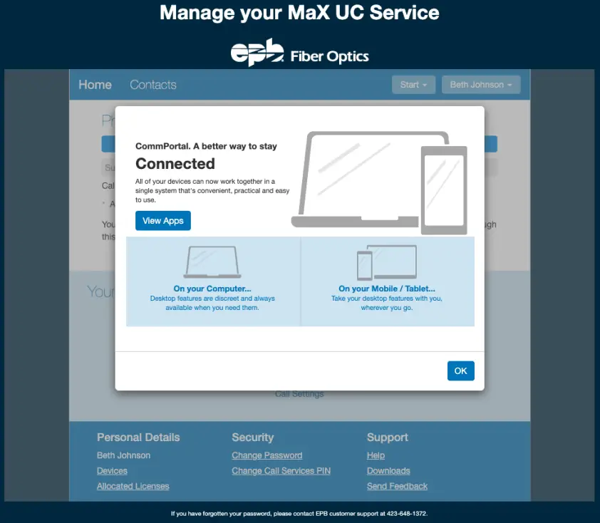EPB MaX UC PC and Android Platforms Software - Figure 3