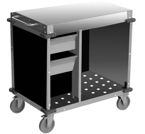 Cadco-CBC-SDCX-L1-Small-Mobile-Demo-or-Sampling-Cart-PRODUCT