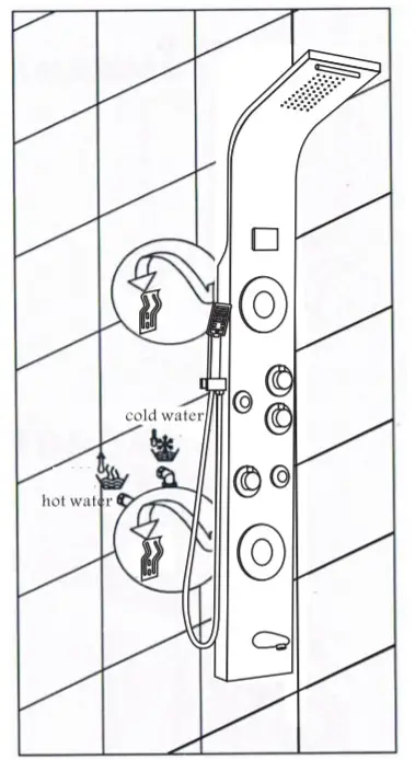 Hand Showers E035 shower - shaiwer 2