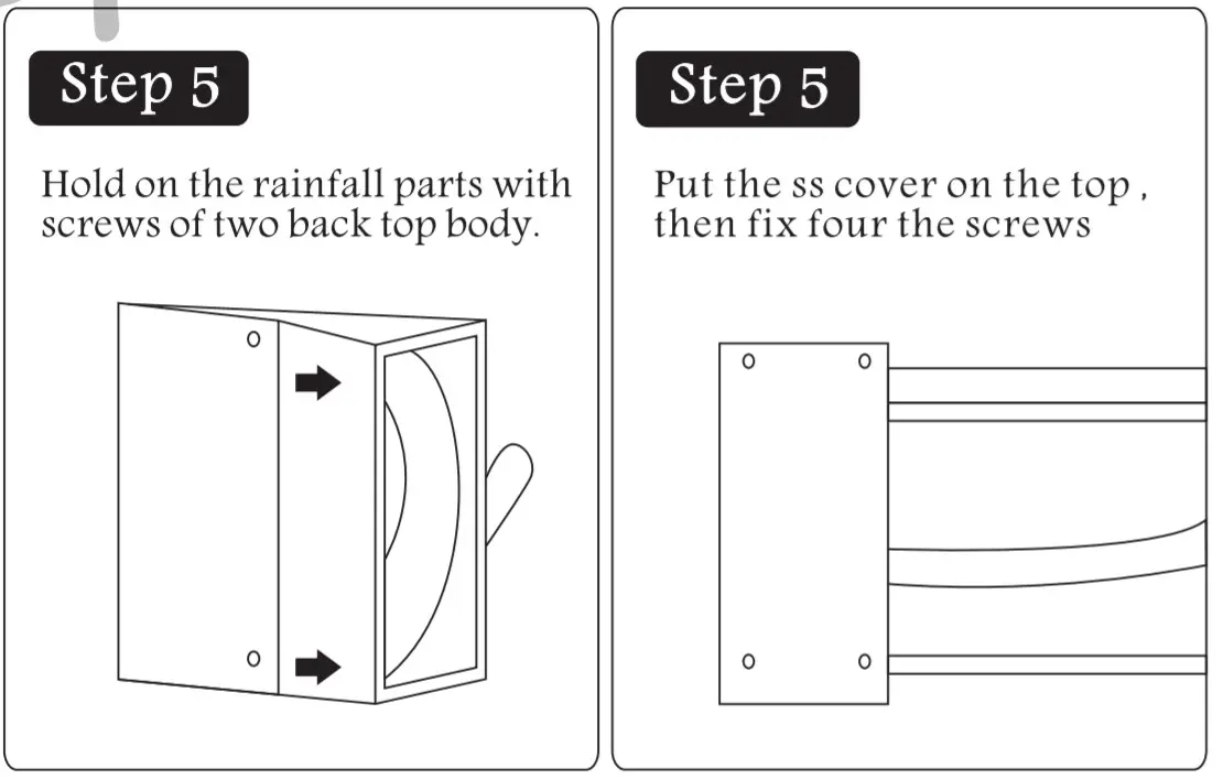 Hand Showers E035 shower - step5