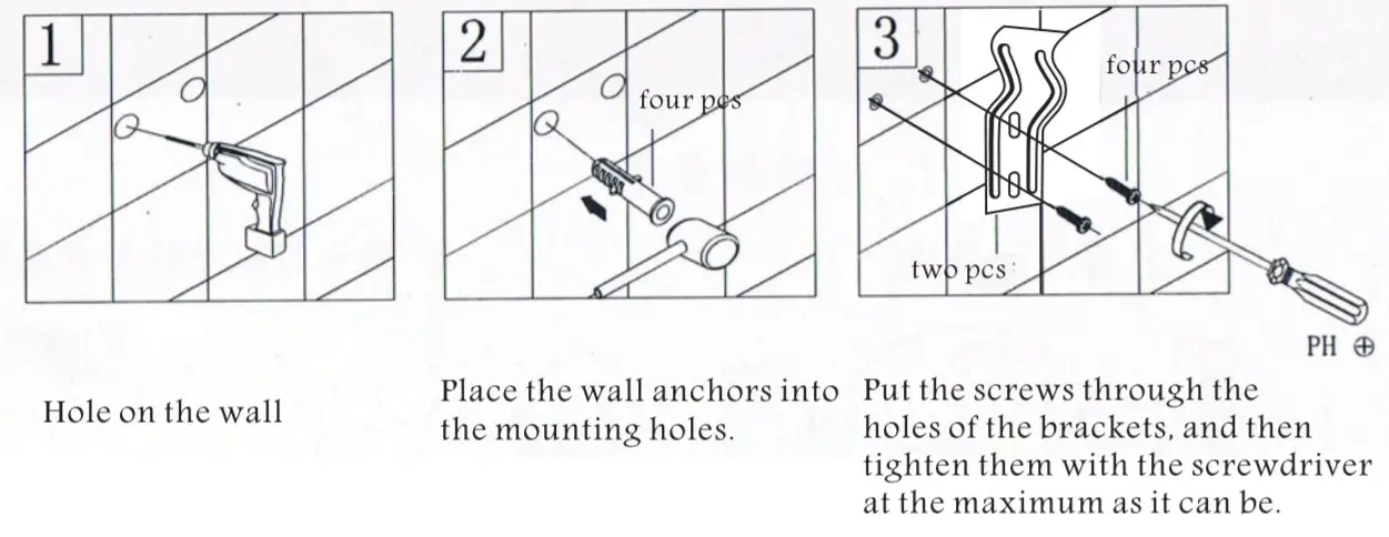 Hand Showers E035 shower - steps importnt