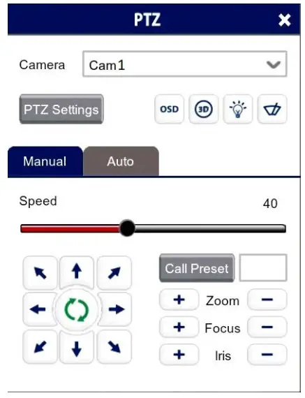 ZIP SEE608 4K 8MP 3.6mm Mini Eyeball - OSD Menu