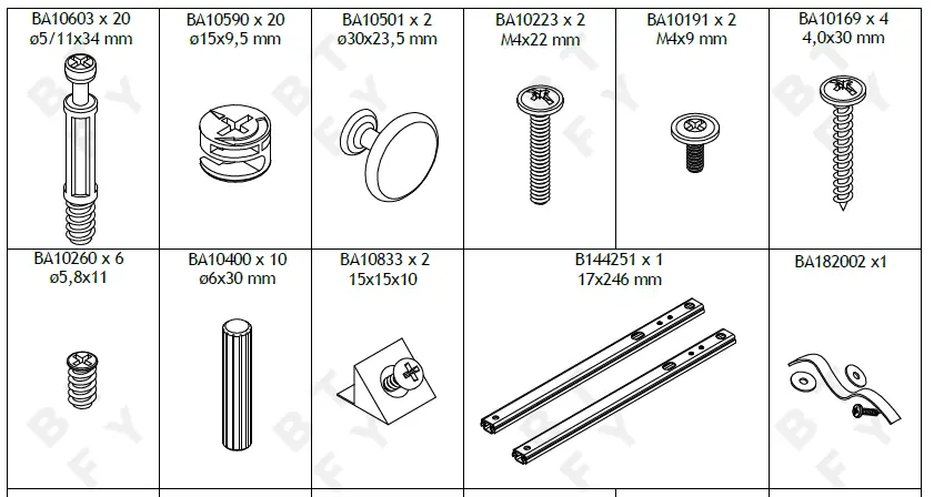 VonHaus-4000006-Grey 1-Drawer-Dressing-Table-fif-3