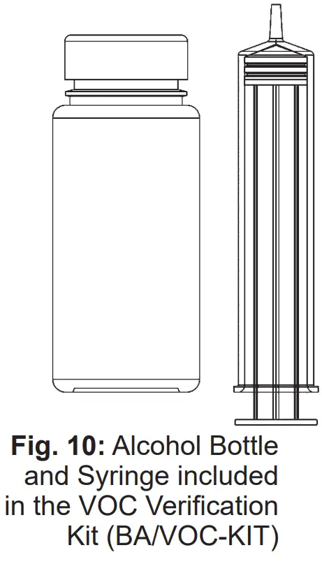 BAPI VOC (TVOC) Duct and Rough Service Sensor - Fig 6