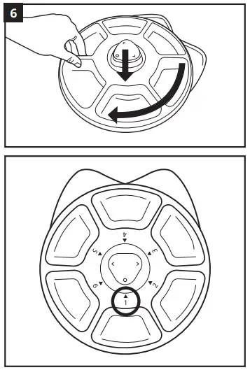 catit 43754 PIXI Smart 6-Meal Feeder-12