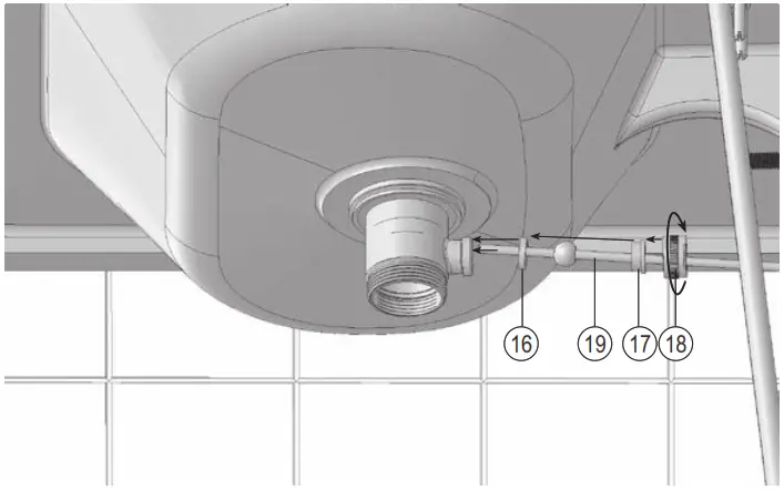 RAVAK Flat FL 013.00 Washbasin Tap - 11