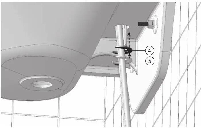 RAVAK Flat FL 013.00 Washbasin Tap - 5