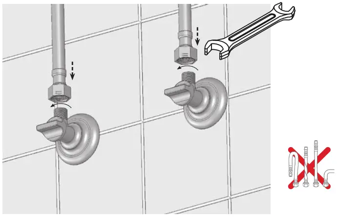 RAVAK Flat FL 013.00 Washbasin Tap - 8