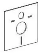 GEBERIT Wall Mounted Toilet Bowl - fig