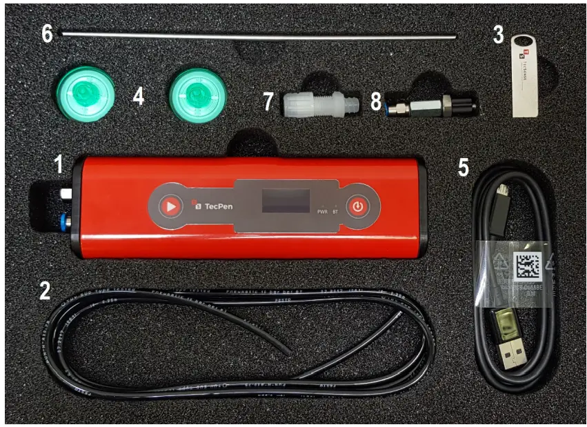TECSENSE TS-302 Oxygen Plus CO2 TecPen Weld Purge Monitor - Fig