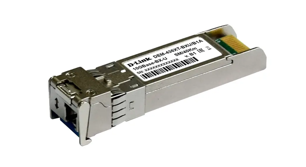 D-link Dem-436xt-bxu 10gbase-bx-u Single-mode Wdm Sfp+ Transceiver Installation Guide D-link Dem-436xt-bxu 10gbase-bx-u Single-mode Wdm Sfp+ Transceiver Installation Guide