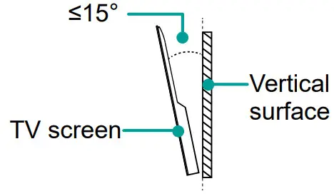 Hinsense FHD Smart TV-vertical surface