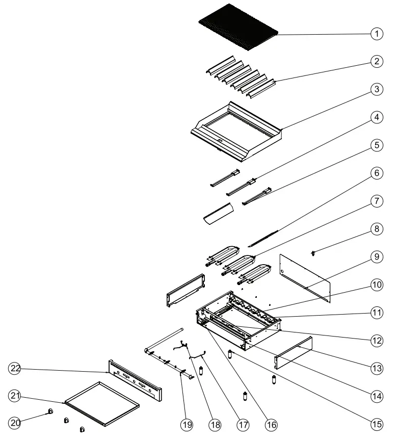 AVANTCO 177CAG Series Chef Series CAG-15-TG 15 Countertop Gas Griddle - fig 20