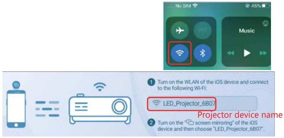 HTP M9 720p LED 3000 Lumen Projector-fig22