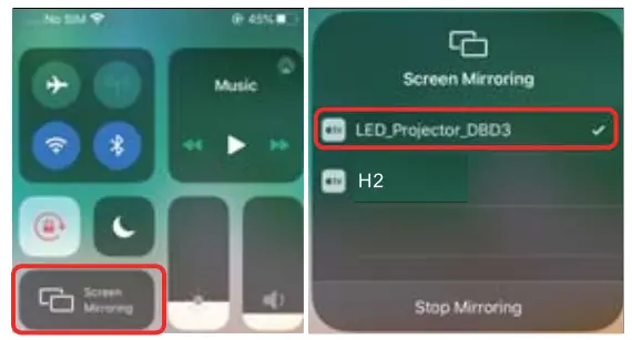 HTP M9 720p LED 3000 Lumen Projector-fig23