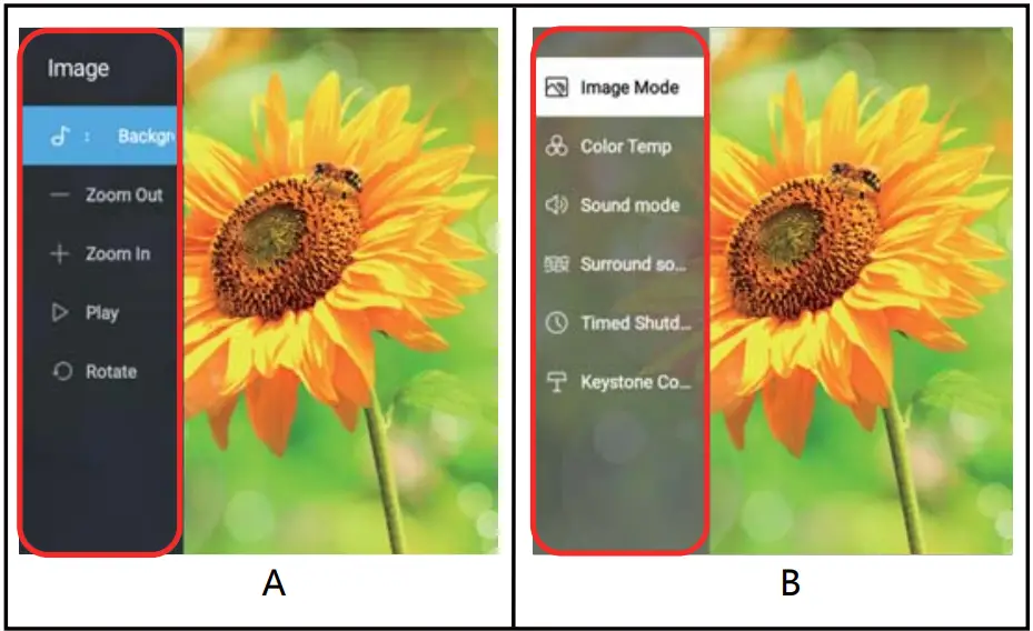 HTP M9 720p LED 3000 Lumen Projector-fig31