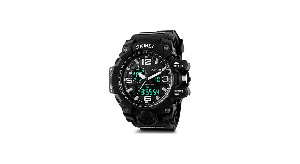 Rustet 1155 Analog Digital Men's Watch Instructions