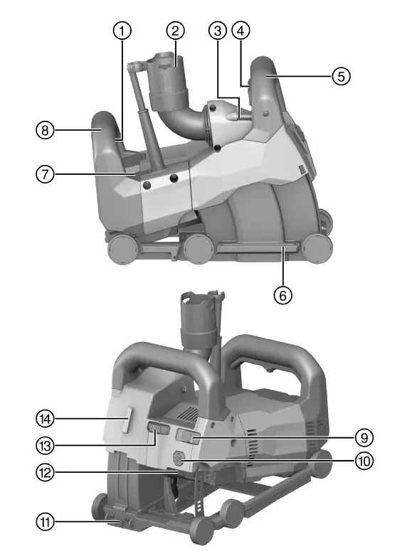 HILTI DCH 150­SL Wall Chaser 1