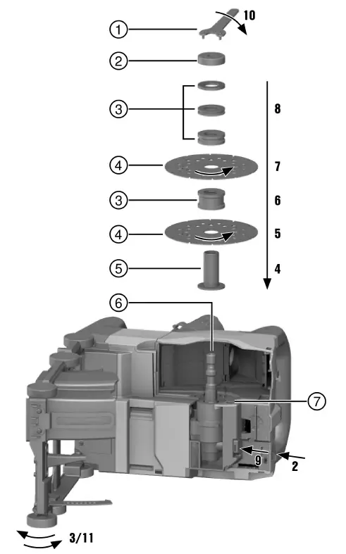 HILTI DCH 150­SL Wall Chaser 2
