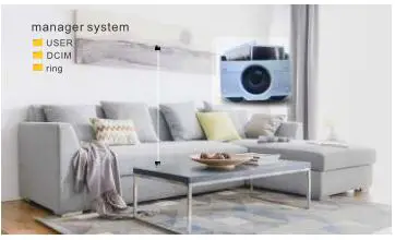 WiFi Video Intercom System Indoor Monitor - File Management