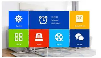 WiFi Video Intercom System Indoor Monitor - MENU