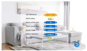 WiFi Video Intercom System Indoor Monitor - MOTION DETECTION 2