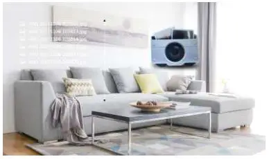 WiFi Video Intercom System Indoor Monitor - Photo message