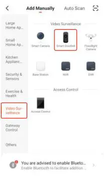 WiFi Video Intercom System Indoor Monitor - Select Smart Doorbell under Video Surveillance