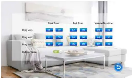 WiFi Video Intercom System Indoor Monitor - System-Volume