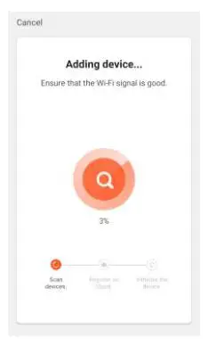 WiFi Video Intercom System Indoor Monitor - Turn on smart phone Setting