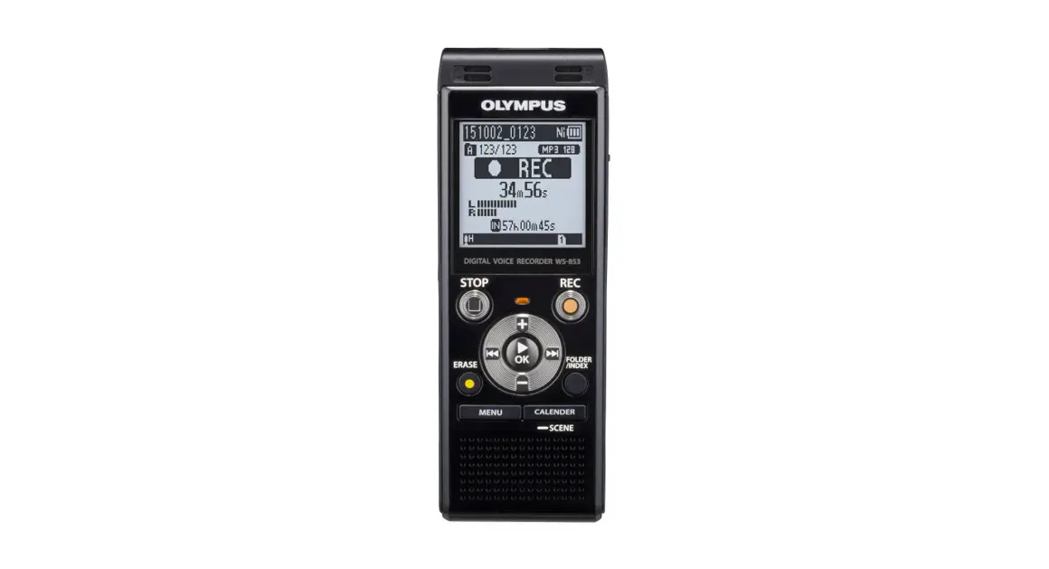 Olympus Ws-852 & Ws-853 Voice Recorder User Guide