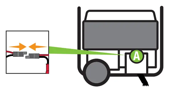 CHAMPION 201110 9200W Electric Start Generator - Attach wheel kit 2