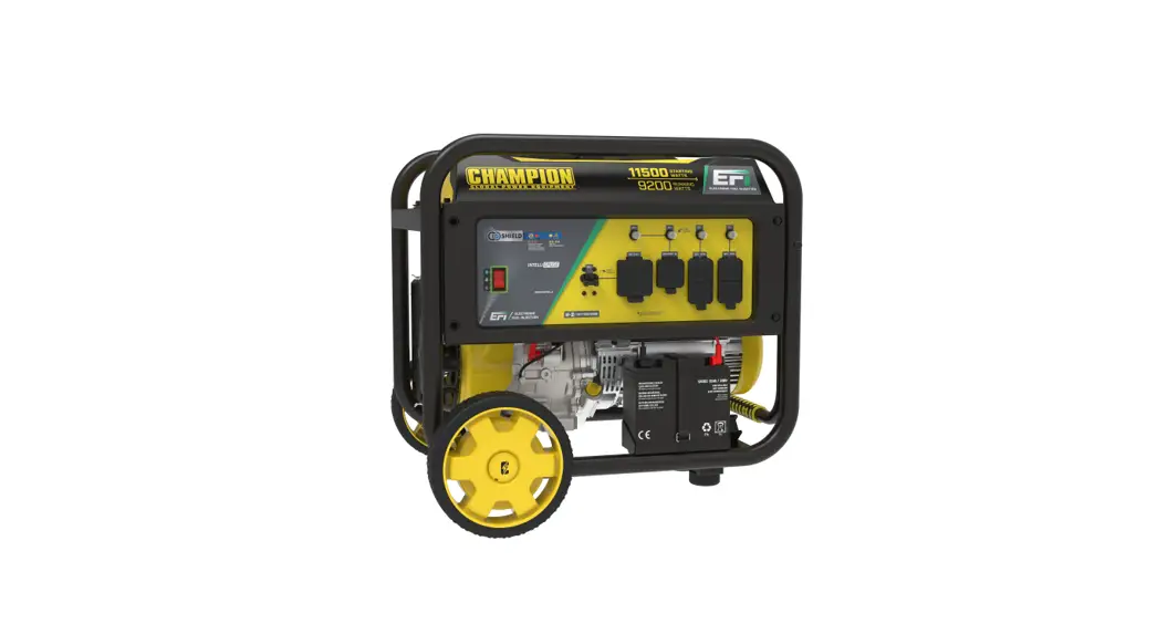 Champion 201110 9200w Electric Start Generator User Guide