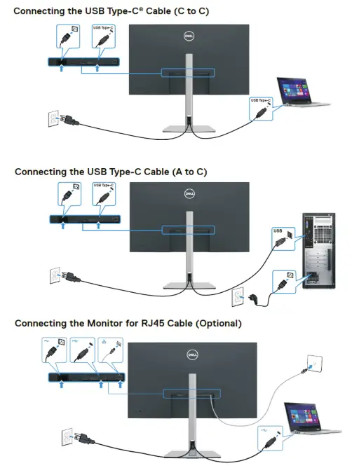 DELL P3223QE 4K USB C Hub Monitor - fig1